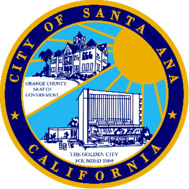 City of Santa Ana seal.