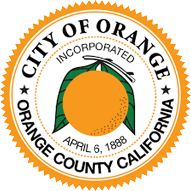 City of Orange California seal.